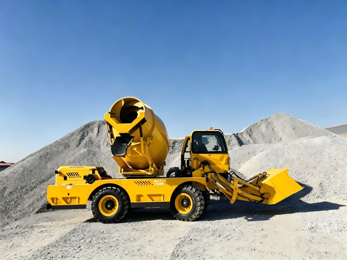 Self-Loading Mixer Truck Manufacturer | 1.2–6.5m³ Self Feeding Concrete Mixer Truck