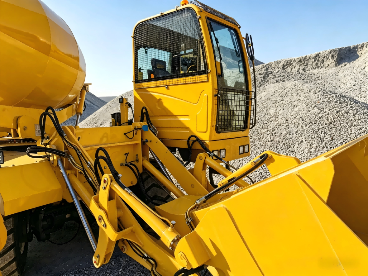 Self-Loading Mixer Truck Manufacturer | 1.2–6.5m³ Self Feeding Concrete Mixer Truck
