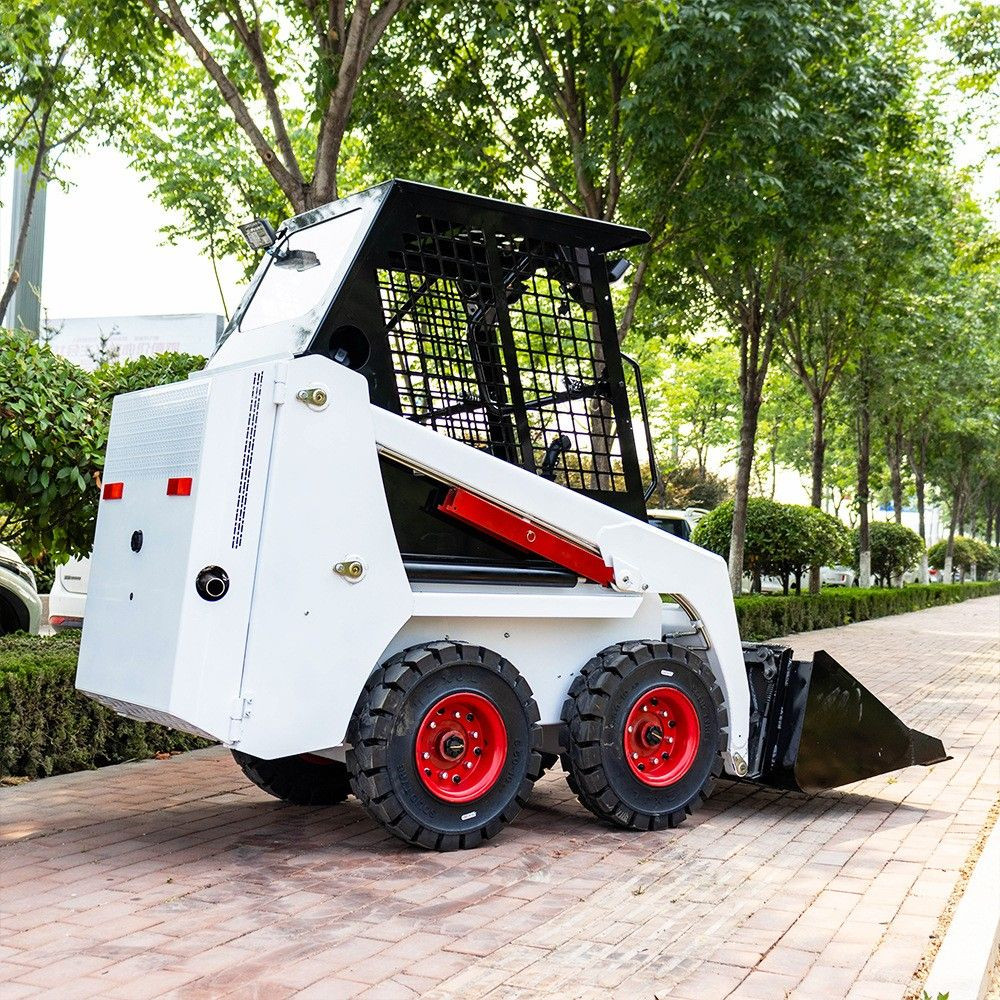 Wheeled Skid Steer Loader with Vertical Lifting Structure, EPA Tier 4 / Euro Stage V Engine