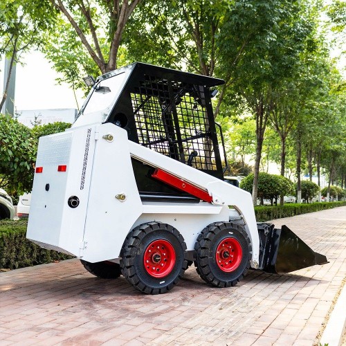 Wheeled Skid Steer Loader with Vertical Lifting Structure, EPA Tier 4 / Euro Stage V Engine